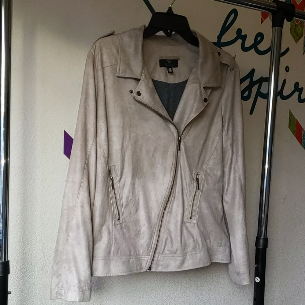 Top stitch jacket